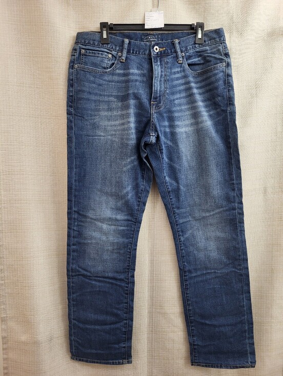 Lucky Brand Other - Lucky‎ Brand Men's 410 Athletic Fit Straight Leg Med Wash Blue Jeans Size 33/32